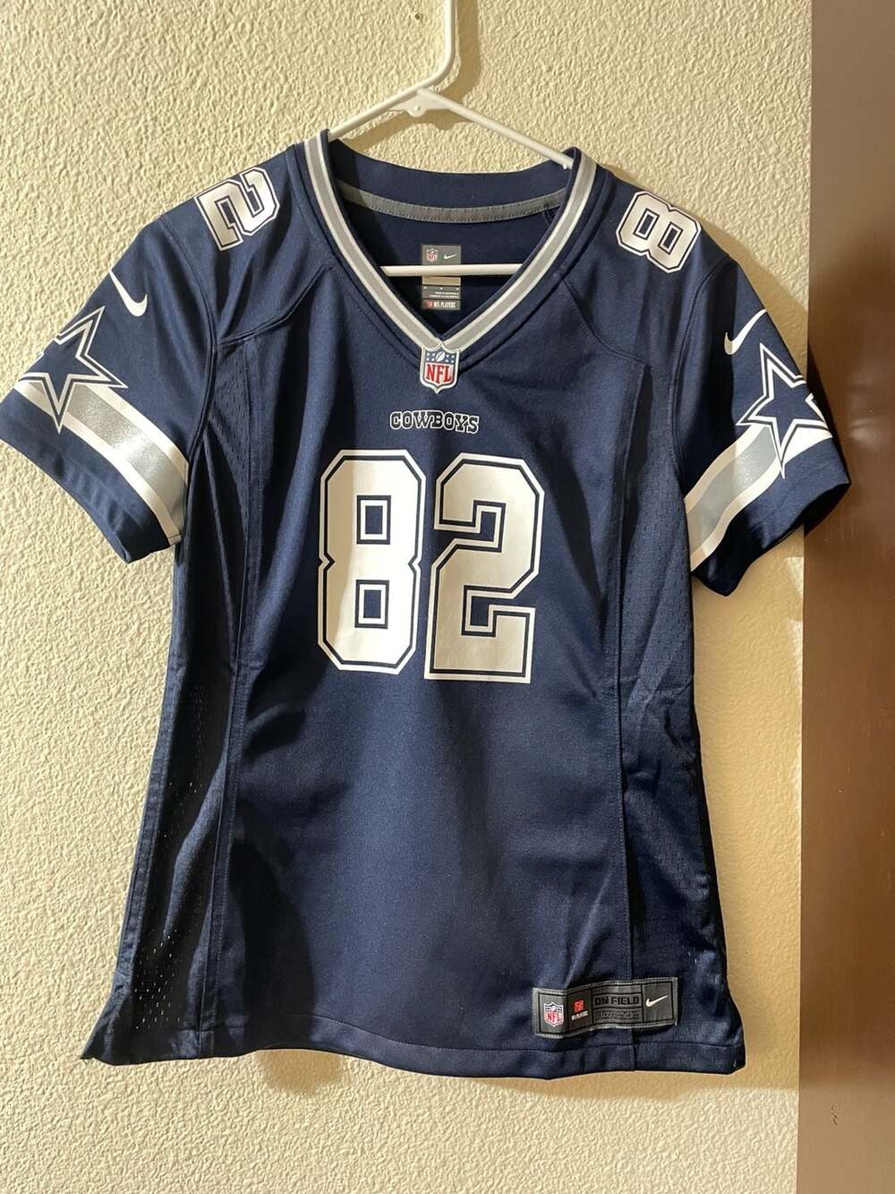 Nike Dallas Cowboys Jason Witten 82 Size M Navy Blue On Field Jersey